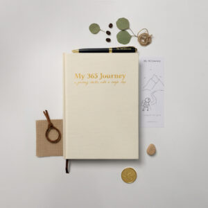 My 365 Journey Journal (Cream)